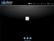 Tablet Screenshot of mixologyapp.com